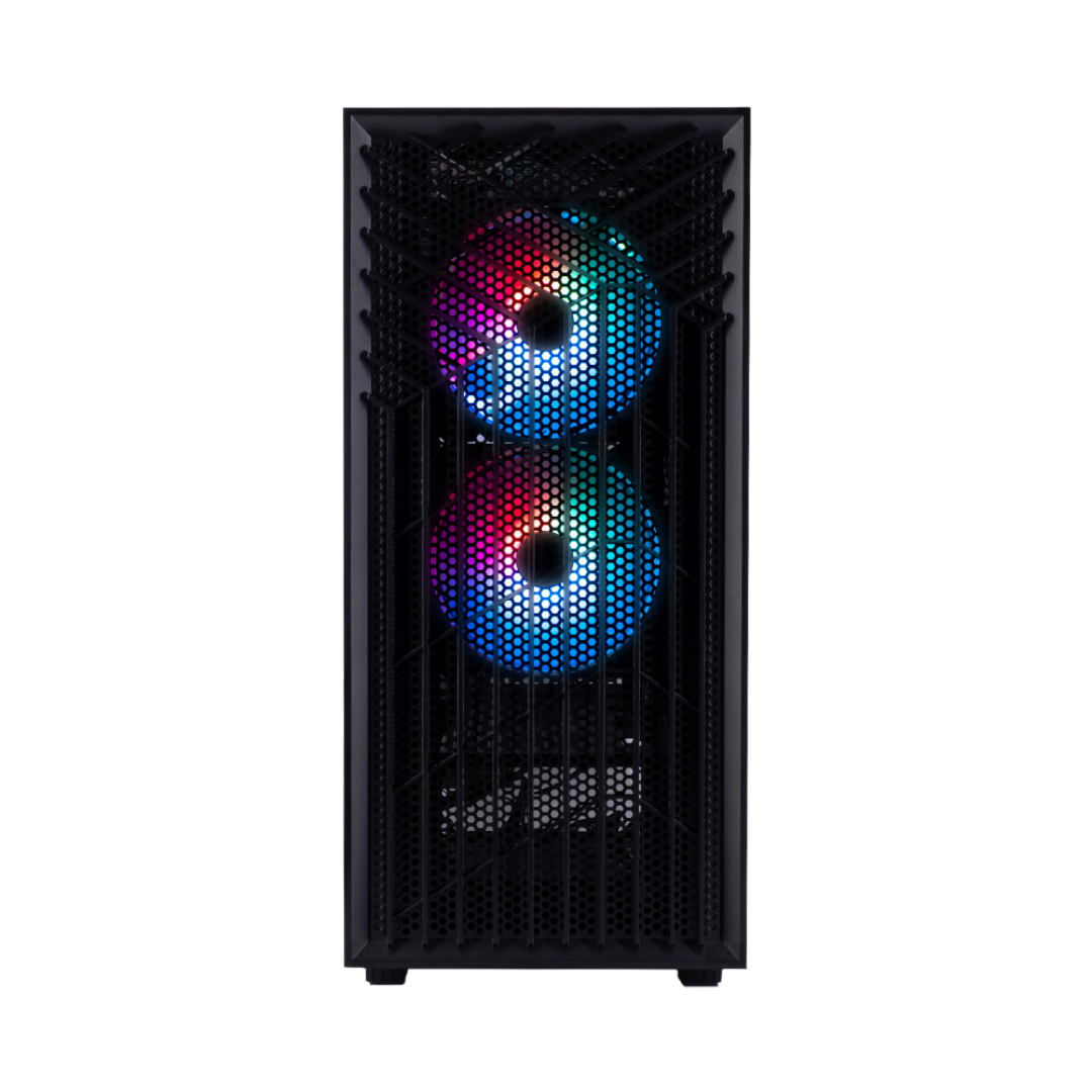 Gabinete Batauro Lunar Micro ATX Sin Fuente Negro