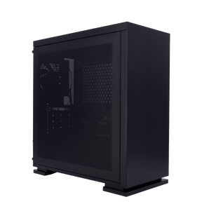 Gabinete Batauro Lunar Micro ATX Sin Fuente Negro