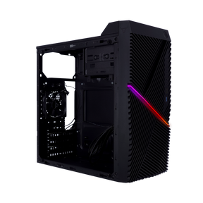 Gabinete Batauro Thanos Micro ATX RGB Sin Fuente Negro