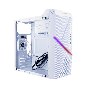 Gabinete Batauro Thanos Micro ATX RGB Sin Fuente Blanco