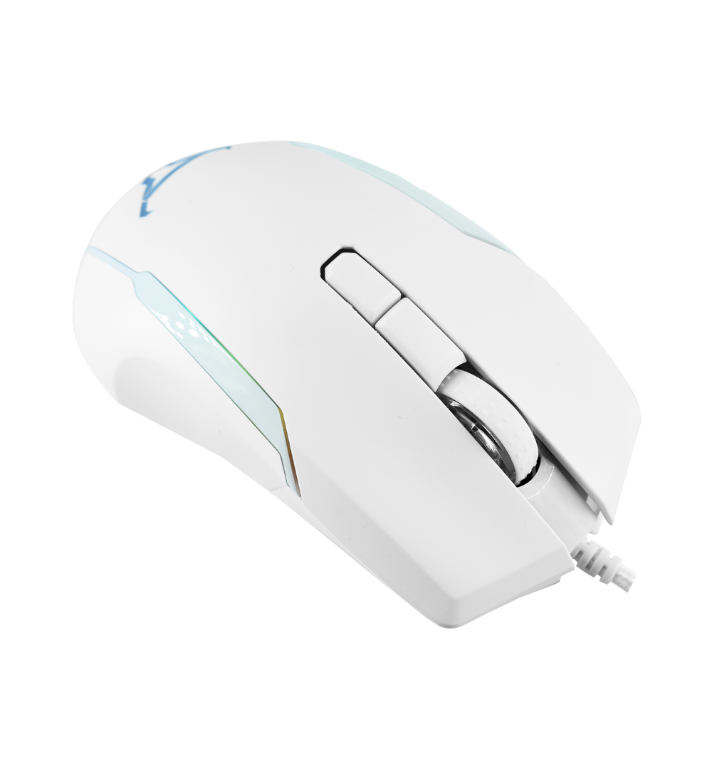 Mouse Gamer Batauro Balancer PWM3325 Blanco