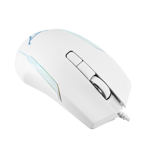 Mouse Gamer Batauro Balancer PWM3325 Blanco