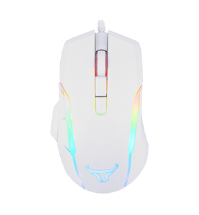 Mouse Gamer Batauro Balancer PWM3325 Blanco