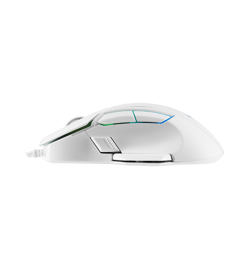 Mouse Gamer Batauro Balancer PWM3325 Blanco