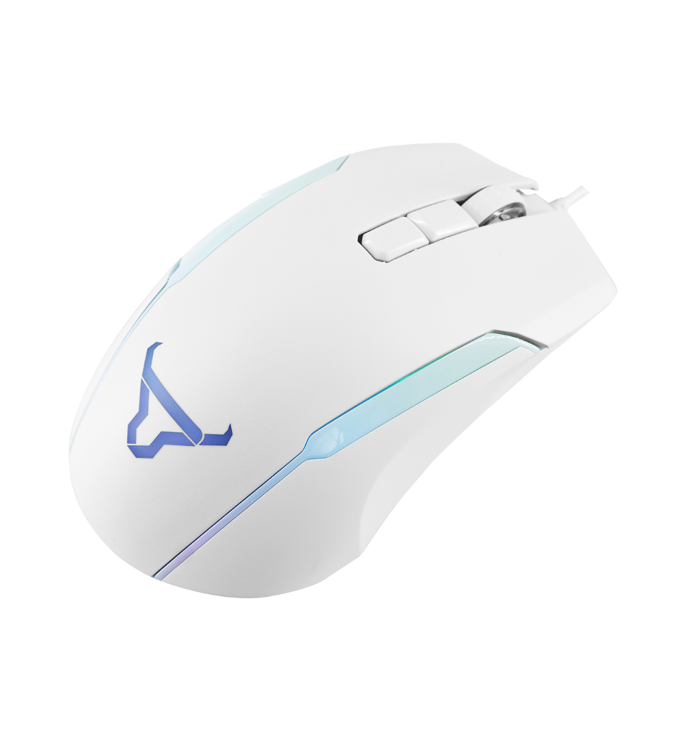 Mouse Gamer Batauro Balancer PWM3325 Blanco