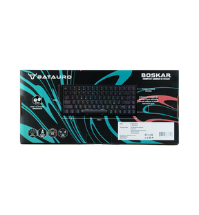 Boskar - Teclado Gamer Batauro Mecánico 75% Switch Blue Bluetooth Azules