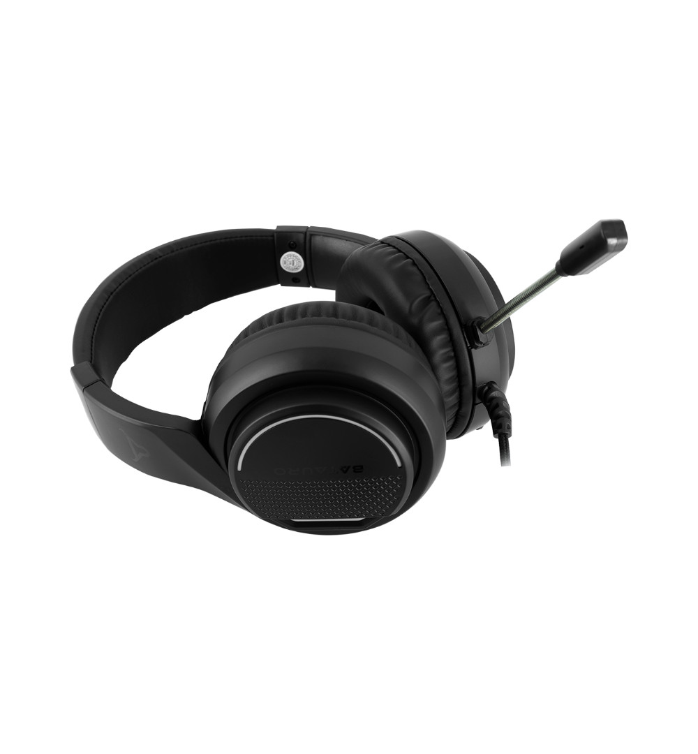 Diadema Batauro Alámbrico 7.1 USB Negro / Negro