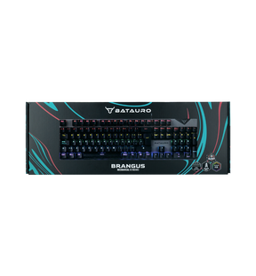 Brangus - Teclado Gamer Batauro Mecánico Switch Blue / Plata