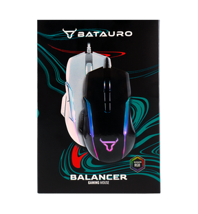 Mouse Gamer Batauro Balancer PWM3325 Negro