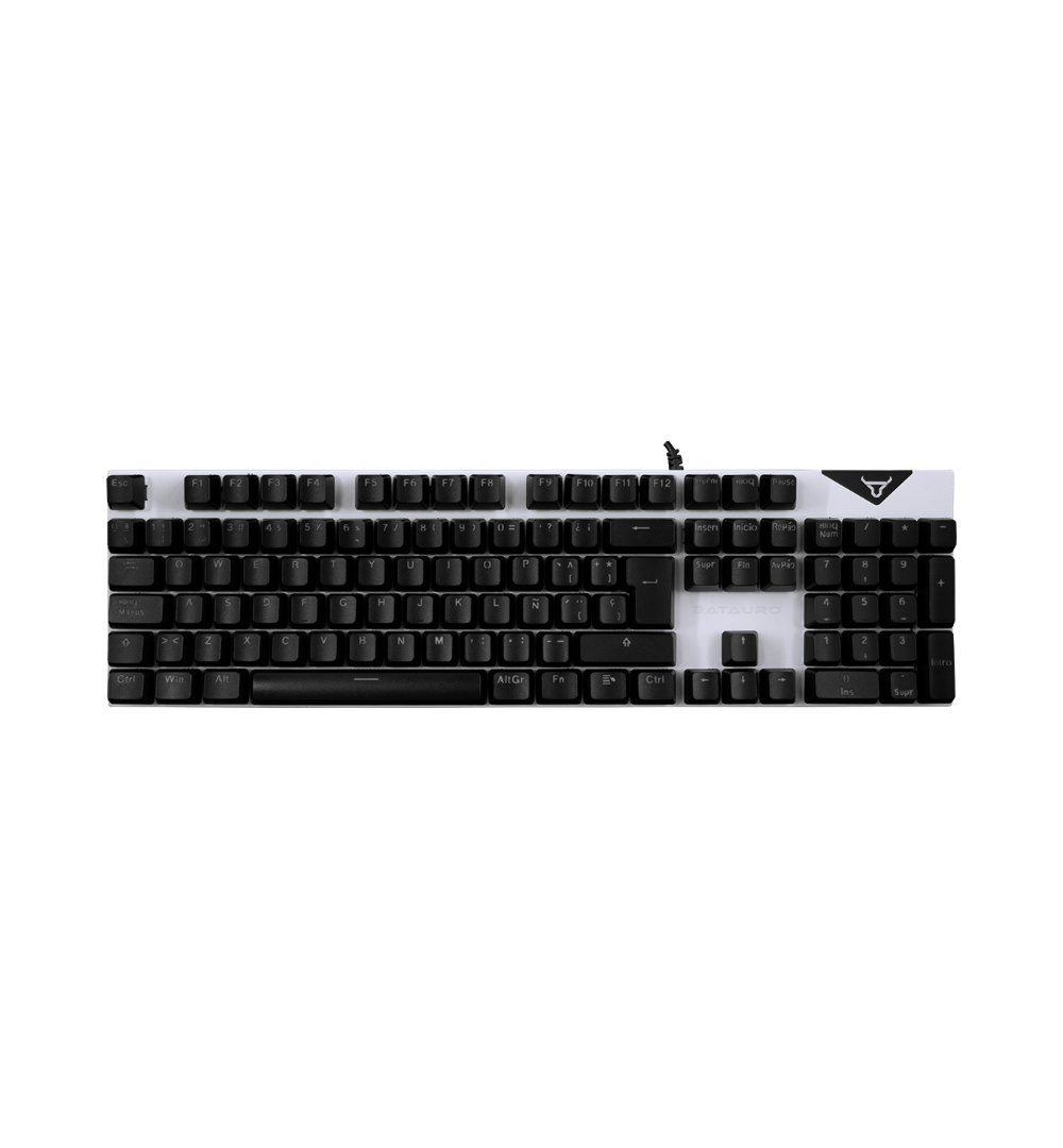 Brangus - Teclado Gamer Batauro Mecánico Switch Blue / Plata