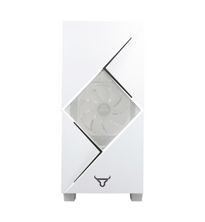 Enfiniti - Blanco - ITX/ Micro ATX Dual Ring USB 3.0 Vidrio Templado Incluye Fuente 450W