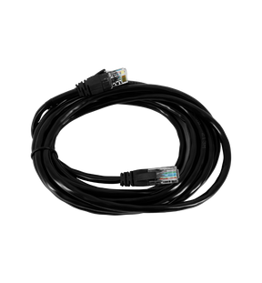 Cable de Red Batauro Cat6 24AWG 7/0.20CCA PVC 3 Metro Negro