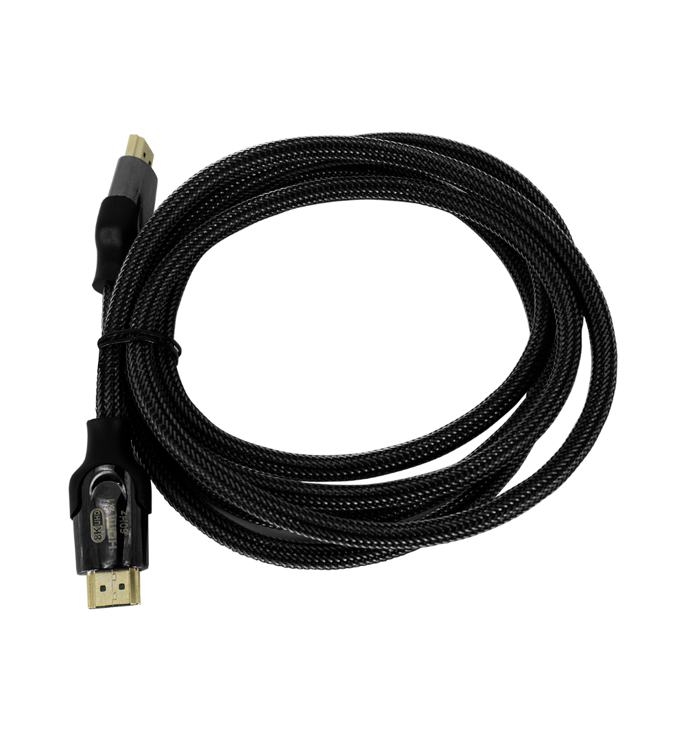 Cable de Video Batauro HDMI Macho 2.1 3 Metros Negro