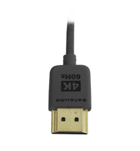 Cable de Video Batauro HDMI 2.0 4K OD 3.3 Negro