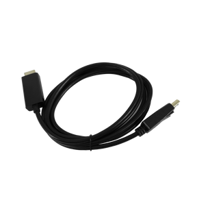 Cable de Video Batauro Displayport Macho a HDMI Macho 1080P 1.8 Metros Negro