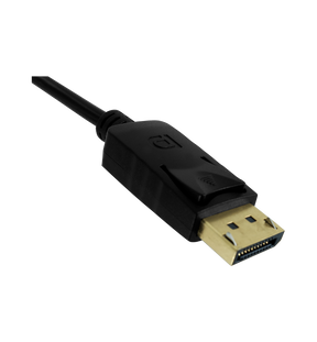 Cable de Video Batauro Displayport Macho a HDMI Macho 1080P 3 Metros Negro