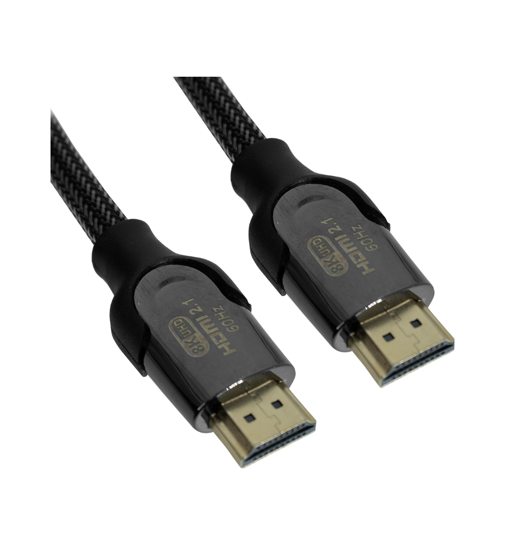 Cable de Video Batauro HDMI Macho 2.1 2 Metros Negro