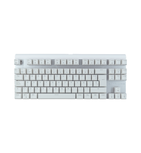 Aubrac - Teclado Gamer Batauro TKL Mecánico Switch Blue / Blanco