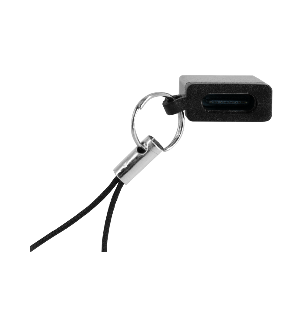 Adaptador de Datos Batauro USB 3.0 a USB-C Negro