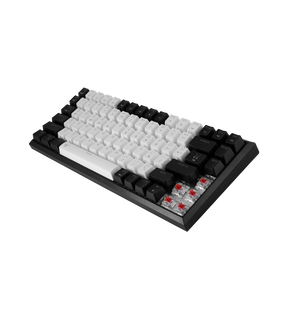 Boskar - Teclado Gamer Batauro Mecánico 75% Switch Red Bluetooth Negro