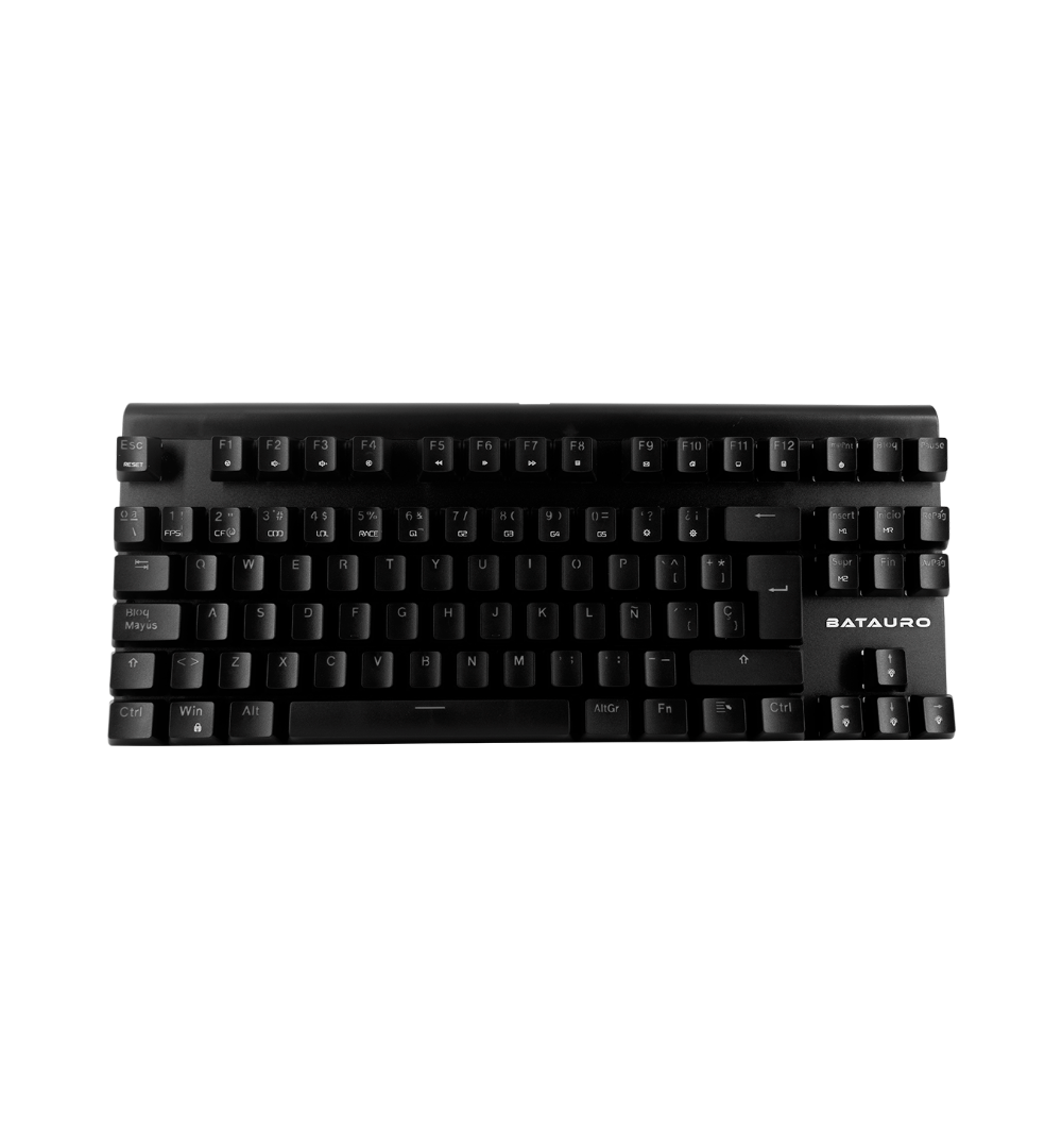 Aubrac - Teclado Gamer Batauro Mecánico Switches Gateron Rojos / Negro