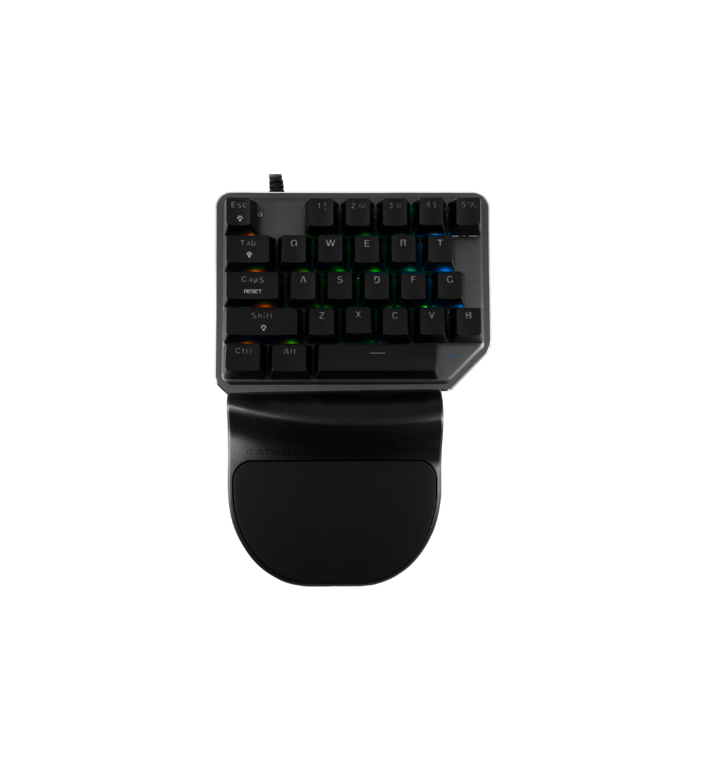 Nelore - Teclado Gamer Batauro Mecanico Switches Gateron Blue Grafito