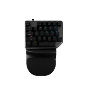 Nelore - Teclado Gamer Batauro Mecanico Switches Gateron RED, Grafito